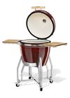 Kamado Chef 2200 Prestige Red Smooth (rozsdamentes acél)