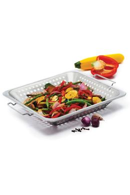 Grill wok - rozsdamentes , grill kiegészítő , Wok