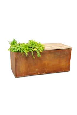 OFYR HERB GARDEN BENCH (KERTI PAD, FŰSZERNÖVÉNY TERMELÉSÉRE)